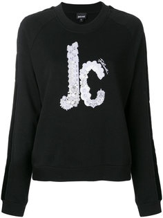 свитер с логотипом  Just Cavalli