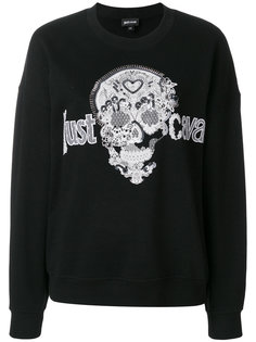 свитер с логотипом Just Cavalli