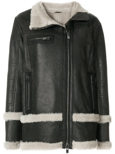 oversized fur-lined coat Drome