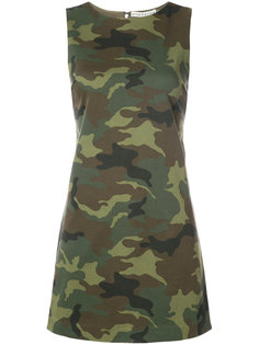 camouflage mini dress Alice+Olivia