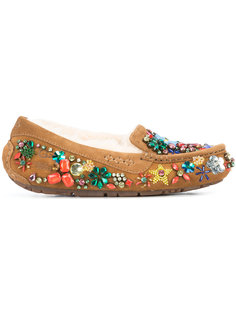 UGG x Jeremy Scott Ansley jewelled loafers Jeremy Scott