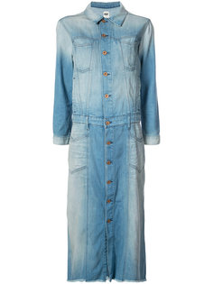 stonewashed denim shirt dress NSF