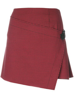 asymmetric mini skirt Helmut Lang
