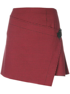asymmetric mini skirt Helmut Lang