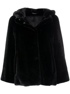 faux-fur fitted jacket Tagliatore