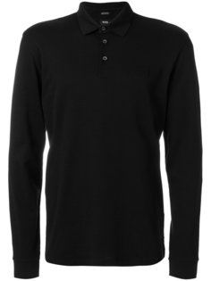 футболка-поло с длинными рукавами Boss Hugo Boss