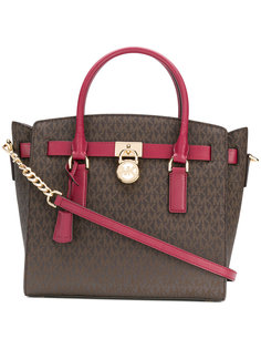 Hamilton large logo satchel Michael Michael Kors