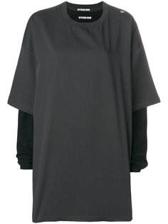 многослойная футболка свободного кроя Hyein Seo