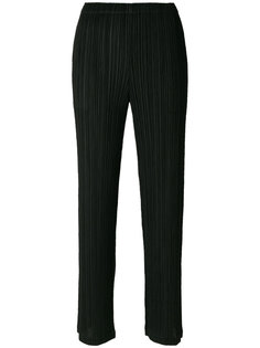 pleated high waisted trousers Pleats Please By Issey Miyake