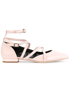 strappy ballerina shoes Lanvin