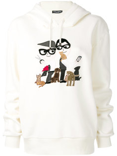 толстовка с нашивкой  Dolce &amp; Gabbana