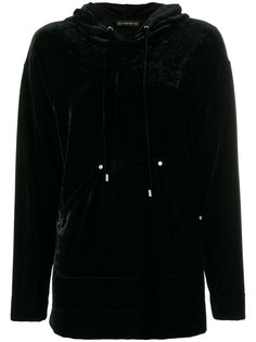 high shine hooded jumper Plein Sud