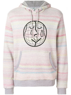 stripe print hoodie Kenzo