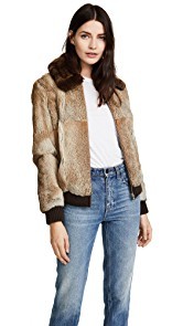 A.P.C. Brigit Fur Jacket