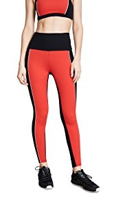 Beyond Yoga x Kate Spade New York Blocked Midi Leggings