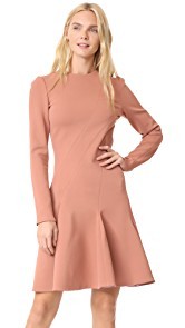 Carven Flounce Dress