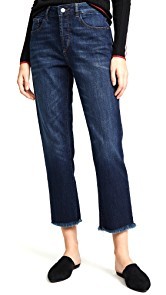 DL1961 Patti Sulton High Rise Straight Jeans