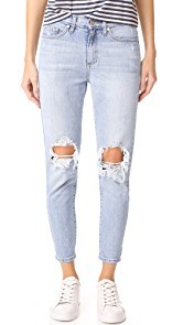 Daniel Patrick High Rise Girlfriend Jeans