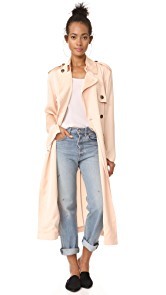 Elizabeth and James Aaron Oversized Trench Coat