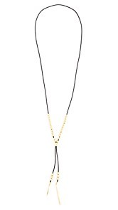 Gorjana Newport Leather Versatile Necklace