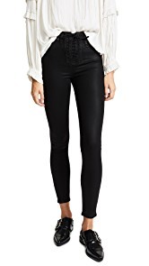 Hudson Bullocks High Rise Lace Up Jeans
