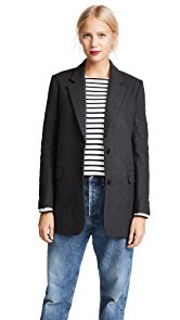 James Jeans Elongated Boyfriend Blazer