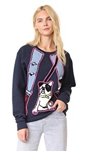 Michaela Buerger Dog Walking Sweatshirt