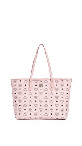MCM Anya Zip Top Shopper Tote