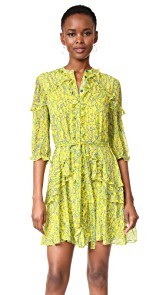 Saloni Tilly Ruffle Dress