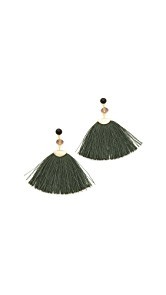 Shashi Mia Fan Tassel Earrings