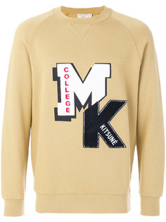 logo print sweatshirt Maison Kitsuné