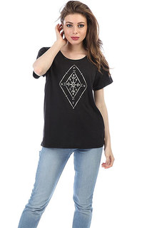 Футболка женская Roxy Alexpalmtribalv Anthracite