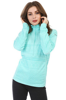 Толстовка классическая женский Roxy Cascade Aruba Blue_asta Laye