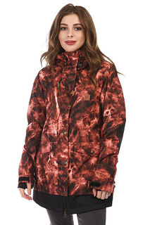Куртка утепленная женская DC Riji Burnt Henna Tie Dye