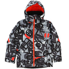 Куртка утепленная детская Quiksilver Mission Pr Yo J B Snjt Arkaid Black &amp; White