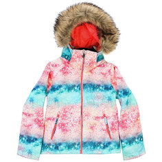Куртка утепленная детская Roxy Jet Ski Girl G Snjt Neon Grapefruit_sola