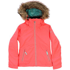 Куртка утепленная детская Roxy Jet Ski So Girl G Snjt Neon Grapefruit_gana