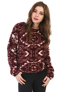 Толстовка утепленная женская Billabong First Game Mystic Maroon