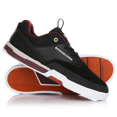 Кеды кроссовки низкие DC Cole Lite Black/Oxblood