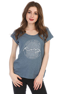 Футболка женская Roxy Bobbytwistparad China Blue