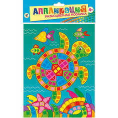 Разноцветная мозаика мини "Морская черепаха" Дрофа Медиа