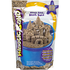 Песок для лепки Kinetic Sand морской песок 1,4 кг коричневый