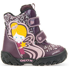 Ботинки со светодиодами для девочки Geox