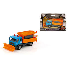 Снегоуборочная машина "ГорТранс", 1:32, со светом и звуком, Пламенный мотор