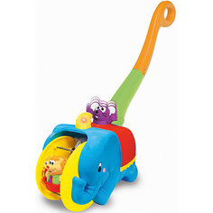 Игровая каталка с ручкой "Цирковой слон", Kiddieland
