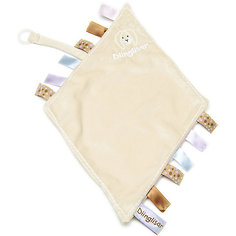 Держатель для соски-салфетка Кролик, Динглисар Teddykompaniet