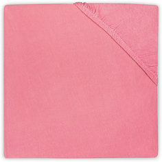Простыня на резинке 60х120 см, Jollein, Raspberry