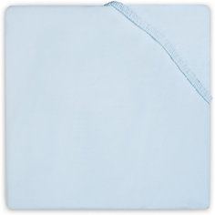 Простыня на резинке 70х140 см, Jollein, Light blue