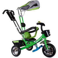 Трехколесный велосипед "Бронз Люкс", зеленый, Zilmer
