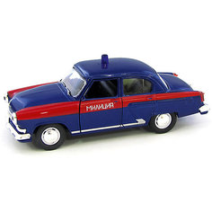Машинка "ГАЗ-21 "Волга" советская милиция 1:43, Autotime